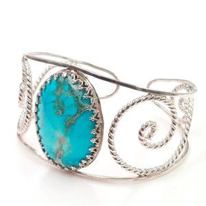 Women's Sterling Silver Filigree Cuff Bracelet
